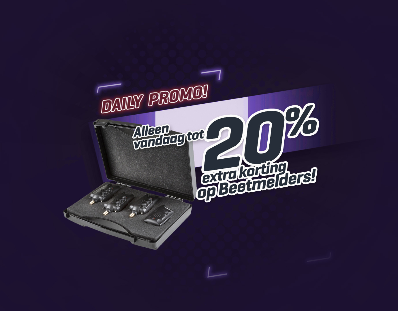 Subbanner: Tot 20% Beetmelders