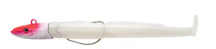Fiiish Black Eel Combo Offshore Shad White Coco/Red Head 11cm (15g)