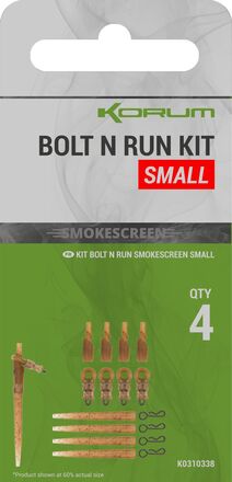 Korum Smokescreen Bolt N Run Kit (4 Stuks)