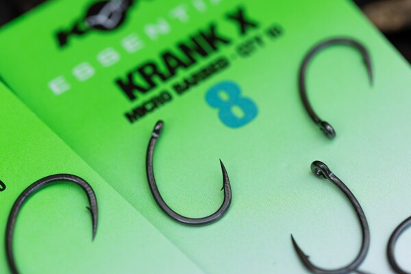 Ami da Carpa Korda Essentials Krank X con Ardiglione (10 pezzi)