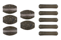 Fox Edges Tubing Tungsten Sinker Kit (5 Pieces)