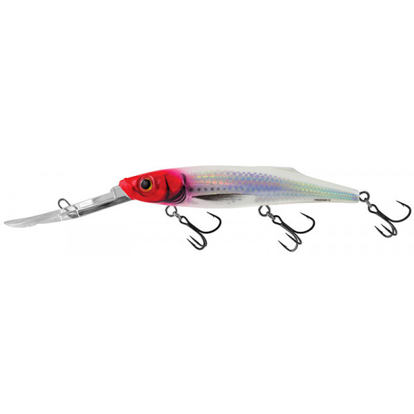 Salmo Freediver Super Deep Runner Plug 12cm (24g) - Holographic Red Head