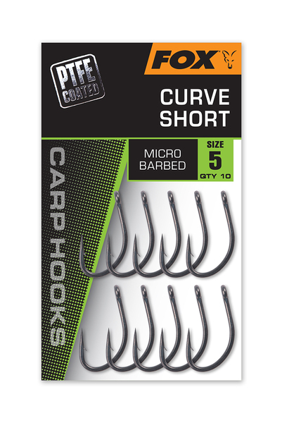 Fox Curve Short Karperhaak (10 Stuks)
